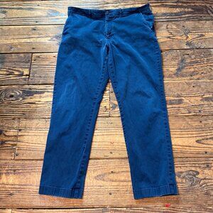 J Crew 770 Straight Stretch Navy Blue Trousers Pants Chinos  Mens Size 36x30